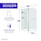 Anzzi Left Drain Tub in White With 48 x 58 in. Tub Door in Chrome, 5 ft. SD05401CH-3260L - alternate 5
